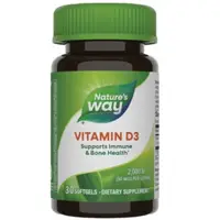 Natures Way Vitamina D3 2000 ui | 30 capsule