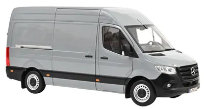 Model colecționabil NOREV Contemporary: Automobile - Mercedes-Benz Sprinter (2018) (Gri)