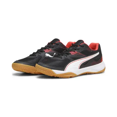 Solarflash II Hallen-Sportschuhe Herren PUMA Black Fire Orchid White Gum Red