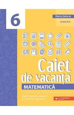 Caiet de vacanta. Matematica - Clasa 6