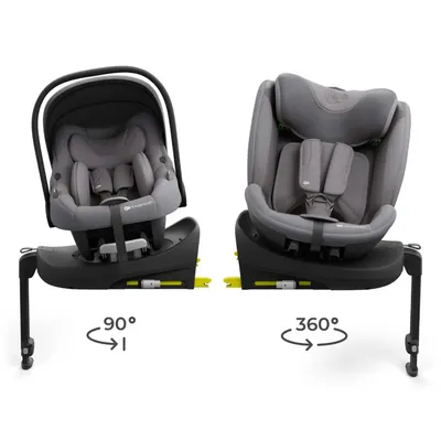 Sistem modular auto 3 in 1 Kinderkraft Endura safe grey