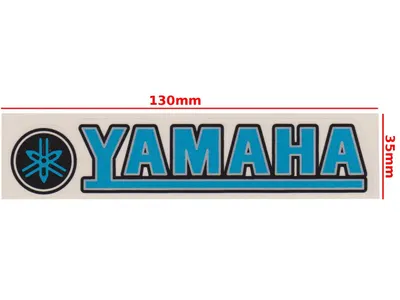 Autocolant Yamaha, culoare albastru