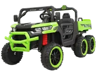 UTV electric pentru 2 copii Kinderauto X-Force 300W 24V premium, culoare verde