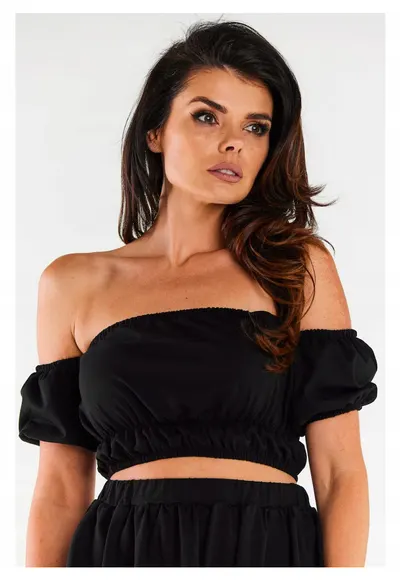 Top pentru dama spaniol - negru - Negru