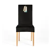 Husă neagră elastică pentru scaun 48 cm Sento – Restilo