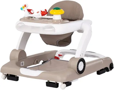 Premergător pentru bebeluși 4 în 1 Chipolino - Little Explorer, bej