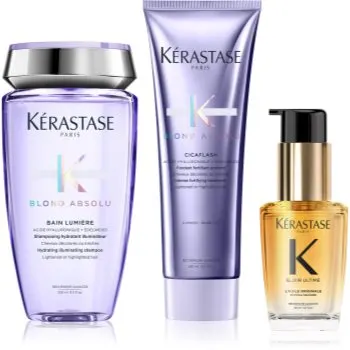 Kérastase Blond Absolu + Elixir Ultime ambalaj economic pentru par blond