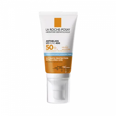Crema hidratanta fara parfum pentru protectie solara SPF 50+ Anthelios UVmune, La Roche-Posay | 50 ml