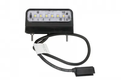 Lumina numar inmatriculare REGPOINT II (LED, 12 24V, 48x45x100mm, lungime cablu: 500mm)