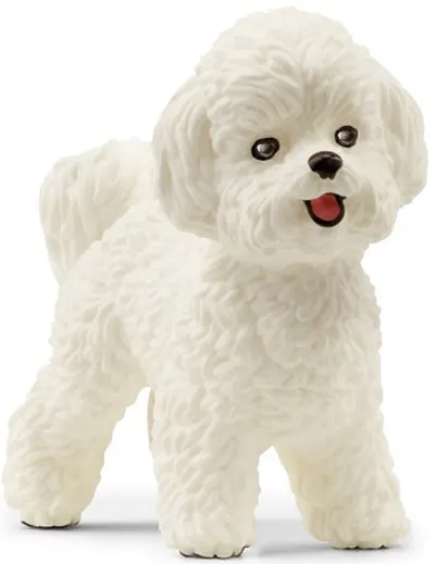 Figurină Schleich Farm World - Câine, Bichon Frise
