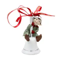 Decorațiune Ginza, Regatul de Crăciun, Royal, Elf pe clopoțel, 8 cm