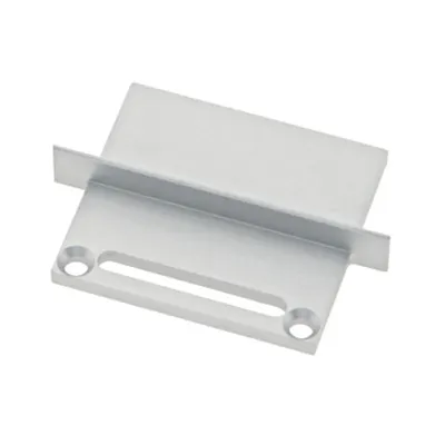 Profile end cap CLU angular with longhole incl. Screws