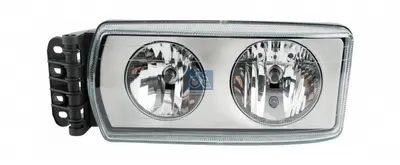 Fat stanga (H7, manual, fara motor, culoare insert: crom platinat) potrivit IVECO EUROCARGO I-III, EUROFIRE II, EUROTECH MT, STRALIS I, TRAKKER I, TRAKKER II 01.91