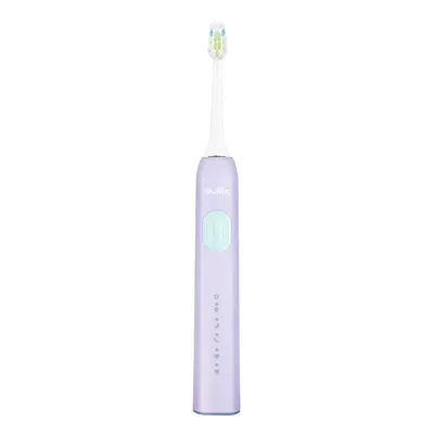 Periuta de dinti electrica Vitammy Smils Jelly Violet cu 82.000 de miscari pe minut, 5 programe de periaj, baza incarcare USB si 2 capete periuta