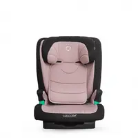 Scaun auto iSize Isofix Coccolle Eris, 100-150 cm, Tetiera si spatar reglabile, Pozitie somn junior, Cotiere confortabile, Omologat R129, Bare isofix reglabile, Dessert Rose