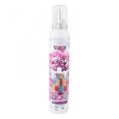 Spuma creativa pentru baie si slime Tubi culoarea roz 200 ml