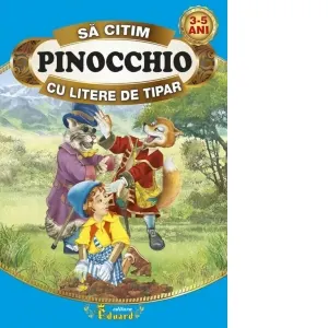 Sa citim Pinocchio cu litere de tipar
