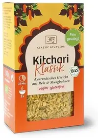 Kitchari Klassik Fel Ayurvedic cu orez basmati și fasole mung, 240 g, Amla Natur