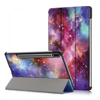 Husa pentru Lenovo Idea Tab 11, Techsuit, FoldPro Galaxy, Multicolor