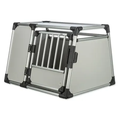 Cușcă / geantă pentru transport animale de companie argintie 65x93 cm Trixie L – Plaček Pet Products