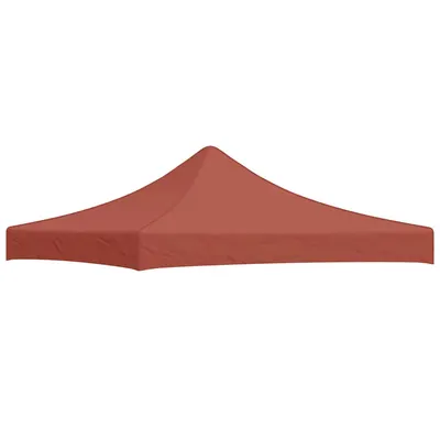 vidaXL Acoperiș pentru cort de petrecere, cărămiziu, 3 x 3 m, 270 g/m²