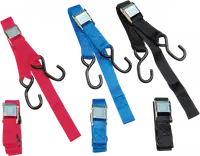 Set 2 chingi Parts Unlimited ancorare cu banda de protectie moale cul. negru