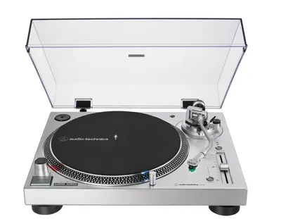 Pick-up Audio-Technica - AT-LP120XUSB, manual, gri