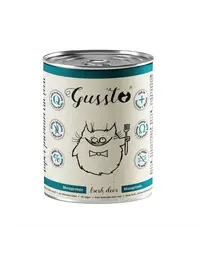 GUSSTO Fresh Deer 400 g hrană umedă monoproteică pentru pisici, cu carne proaspătă de cerb