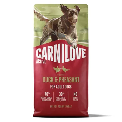 Carnilove Active Dog Dry Duck & Pheasant Adult All Breeds 12 kg