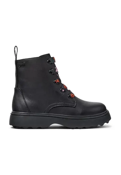 Ghete de piele Norte Twins 479 - Negru/Negru stins