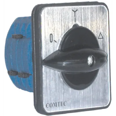 Comutator cu came pornire stea-triunghi, 1-0-1, 4P/4etaje, LW26, 32A