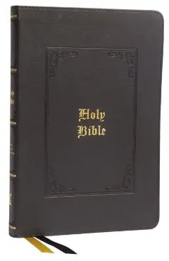 Kjv, Thinline Bible, Large Print, Vintage Series, Leathersoft, Black, Red Letter, Comfort Print: Holy Bible, King James Version