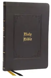 Kjv, Thinline Bible, Large Print, Vintage Series, Leathersoft, Black, Red Letter, Comfort Print: Holy Bible, King James Version