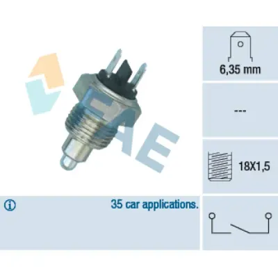 Comutator, lampa marsalier FAE 40970
