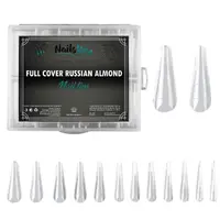 Tipsuri Reutilizabile NAILSUP Full Cover Russian Almond