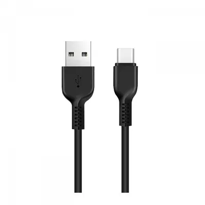 Cablu Date si Incarcare USB-A - USB-C HOCO Flash X20, 18W, 3m, Negru
