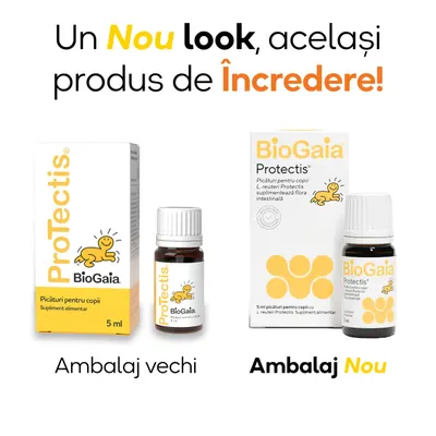 Protectis probiotice pentru copii, 5 ml, BioGaia