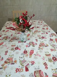 Fata de masa (mica) BBC Ranforce, crem bufnite, 120x150 cm, Andana | 1 buc