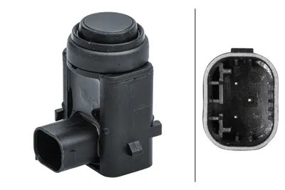 Senzor parcare spate , grunduit potrivit FORD FIESTA V, FIESTA VI, FOCUS, FUSION, GALAXY WGR, MONDEO III, TRANSIT TOURNEO CONNECT I 03.95-09.13