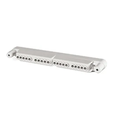 Terminal Blocknterminal Block Ip20 Grey Domino Ip40 8 din Domino Ip66 12-24 din
