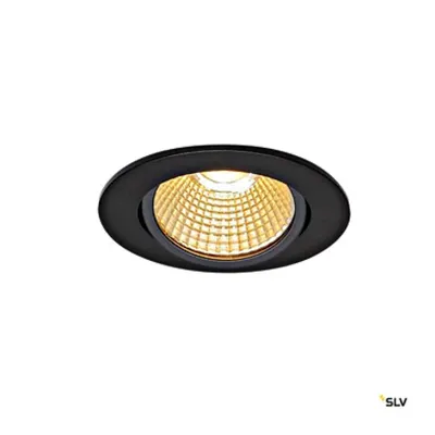 NEW TRIA round, black, 1800-3000K, 7.2W