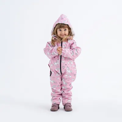 Costum Softshell Schi/ Sanie Unicorn Copii