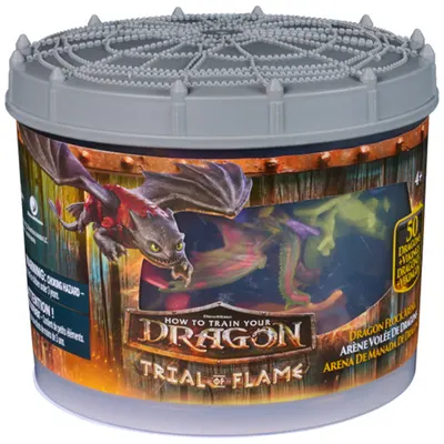 Set figurine DreamWorks Dragons - How to Train Your Dragon, Trial of Flame, 50 buc