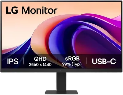 Monitor LG - 27U631A-B, 27'', QHD, IPS, Anti-Glare, negru
