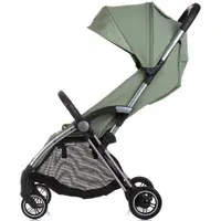 Carucior pentru copii Chipolino Illusion basil, Pliere automata, Spatar reglabil, bara de protectie detasabila, Suport picioare reglabil, greutate suportata 22 kg