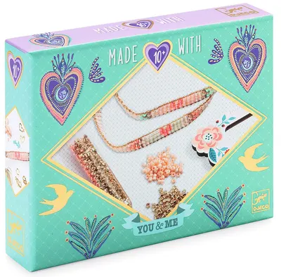 Set creativ Djeco - Brățări DIY