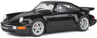 Model de colecție SOLIDO Modern: Mașini - Porsche 911 (964) Turbo 3.6 (Black) (1993)