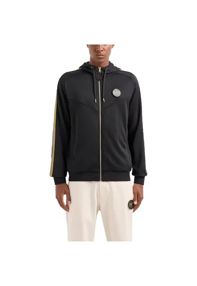 Hanorac EA7 Oversize Logo Back 30554 - Negru