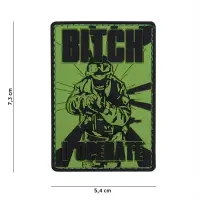 Patch B***h I Operate velcro PVC - Default Title