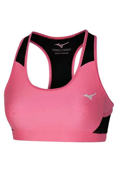 Bustiera alergare dama Alpha SS 2025 - Negru/Roz